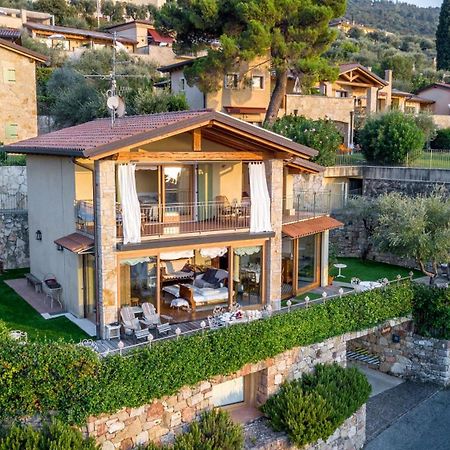 Villa Casa Antichità Torri Del Benaco Esterno foto